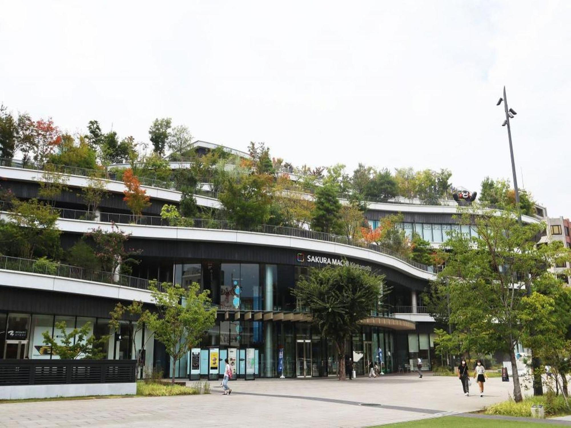 Grids Premium Hotel Kumamoto Bagian luar foto